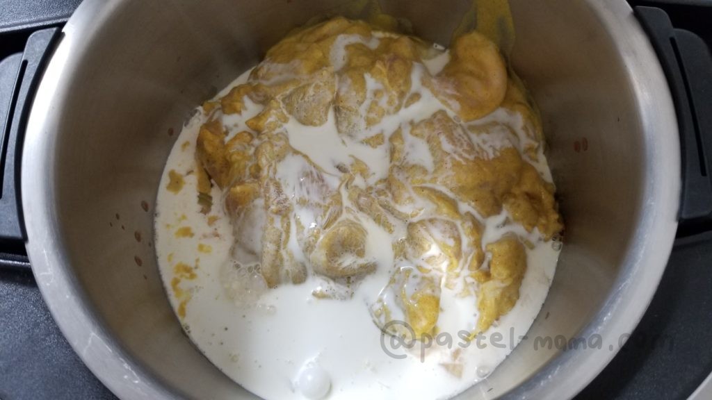 ホットクックで作るバターチキンカレー